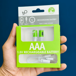 SmarToools RB20 AAA 1.5V 750 mWh Rechargeable Battery (2 Pcs Set)